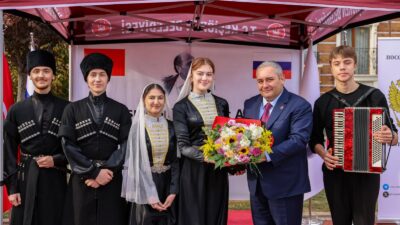 Kaysın Kuliyev’in Yeni Büstü Törenle Açıldı Keçiören Belediyesi ile Rusya