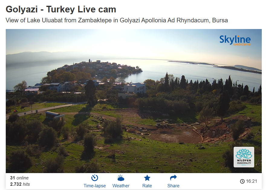 Gölyazı Dünyanın “Dijital Billboard”unda Gölyazı’nın gün doğumundan gün batımına uzanan tüm eşsiz anları, yüksek