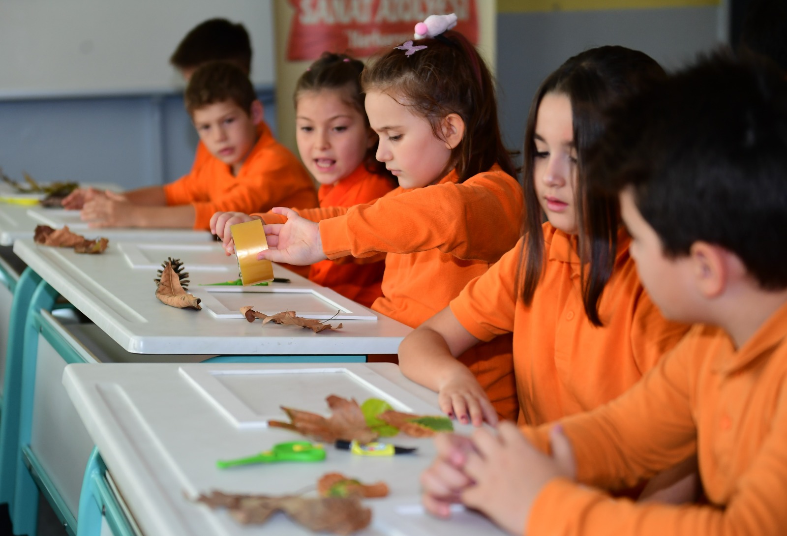 Sonbahar Yaprakları Osmangazi’de Sanata Dönüştü Sonbaharda Sanat Atölyesi ile doğa