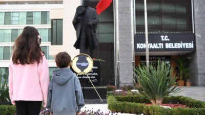 Konyaaltı Belediyesi Gazi Mustafa Kemal Atatürk’ün ebediyete intikalinin 87’nci yılı