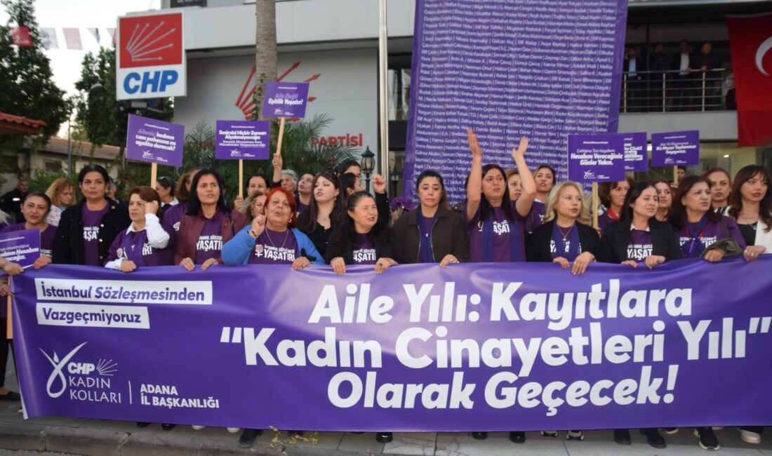 CHP Adana İl Kadın Kolları, 25 Kasım Kadına Yönelik Şiddete