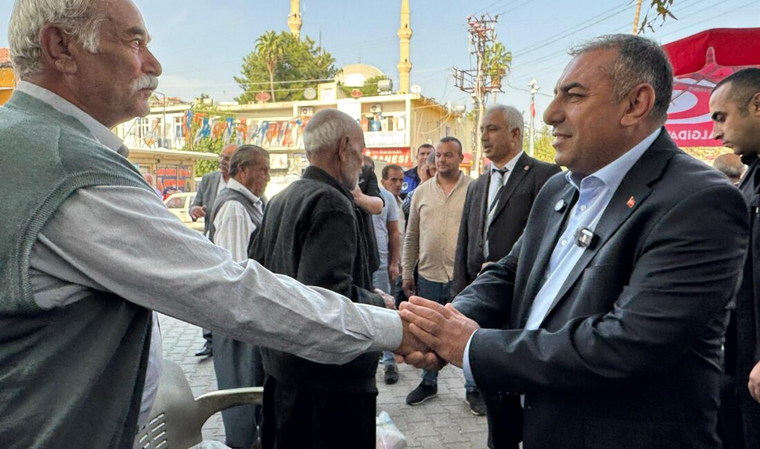 Güngör Geçer Karaisalı’da halkla buluştu,