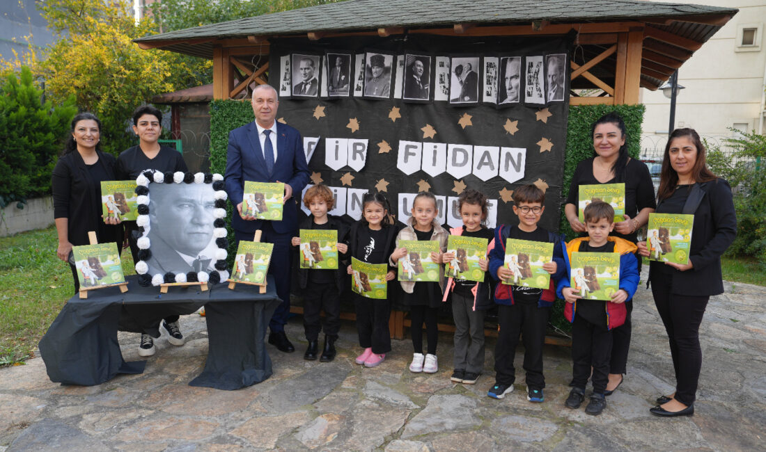 Kartal Belediyesi Kreşlerinden 10 Kasım’a Anlamlı Proje: “Bir Fidan Bin