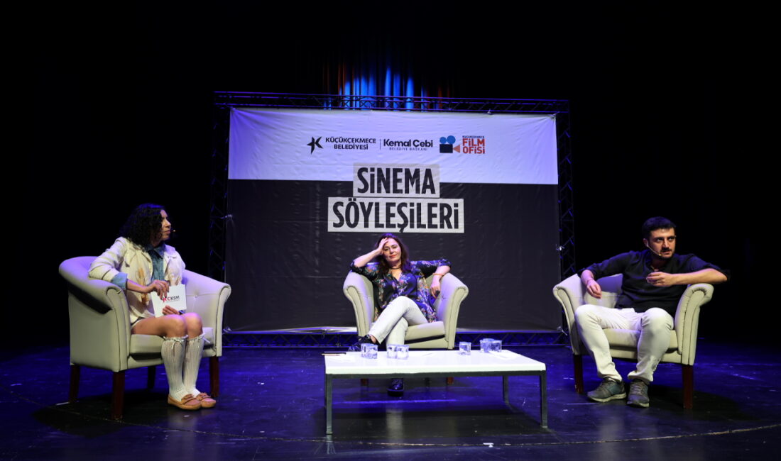 Nazan Kesal Ve Soner Sert ‘Sinema Söyleşilerine’ Konuk Oldu Küçükçekmece Belediyesi, ‘Sinema Söyleşileri’ kapsamında oyuncu Nazan Kesal ve yönetmen
