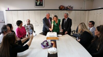 Nilüfer Belediye Başkanı Şadi Özdemir, 24 Kasım Öğretmenler Günü'nde eğitimcilerle