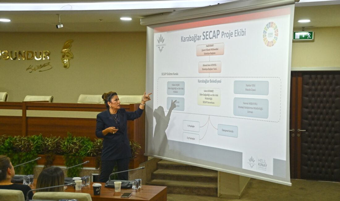 Karabağlar Secap İle Geleceğe Hazırlanıyor Karabağlar Belediyesi, iklim değişikliğiyle mücadele