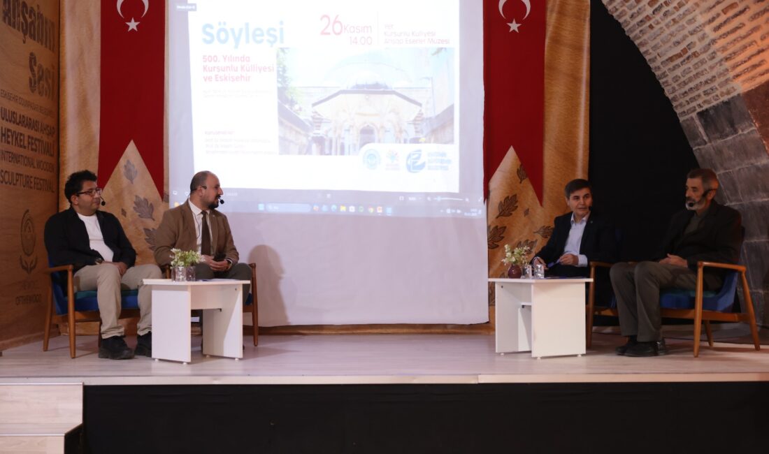 Şehrin Yadigârları Söyleşi Serisi Kurşunlu Külliyesi’nde Başladı Odunpazarı Belediyesi, Eskişehir