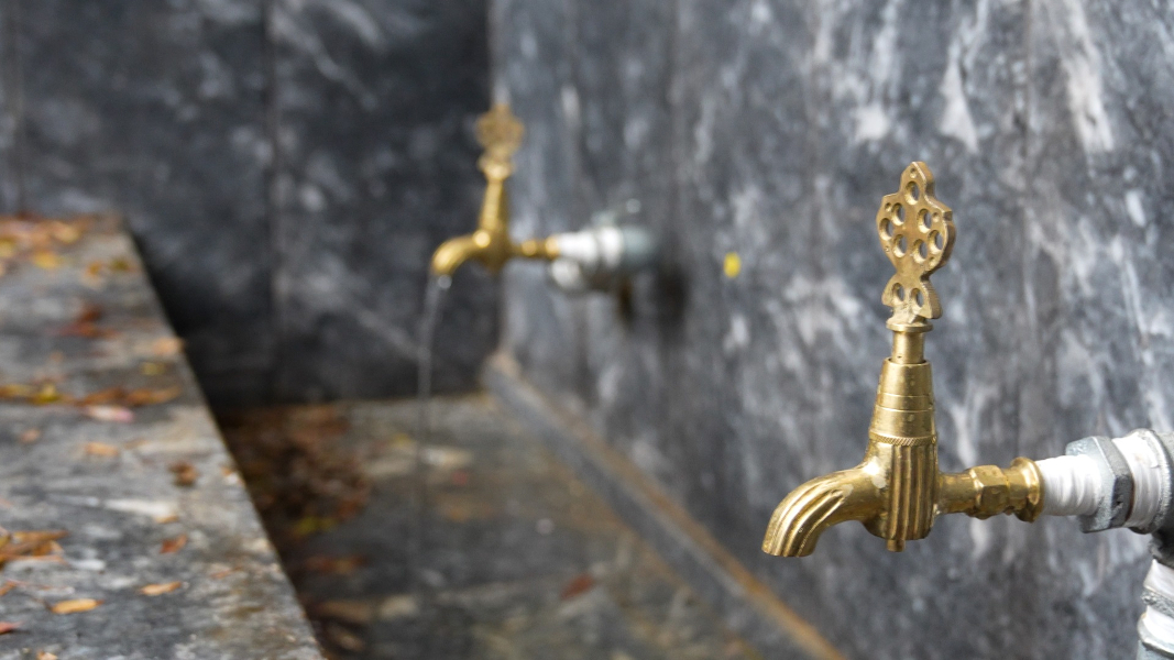 Tarihi Çeşmeye Tekirdağ Büyükşehir Dokunuşu Tekirdağ Büyükşehir Belediyesi tarafından Saray