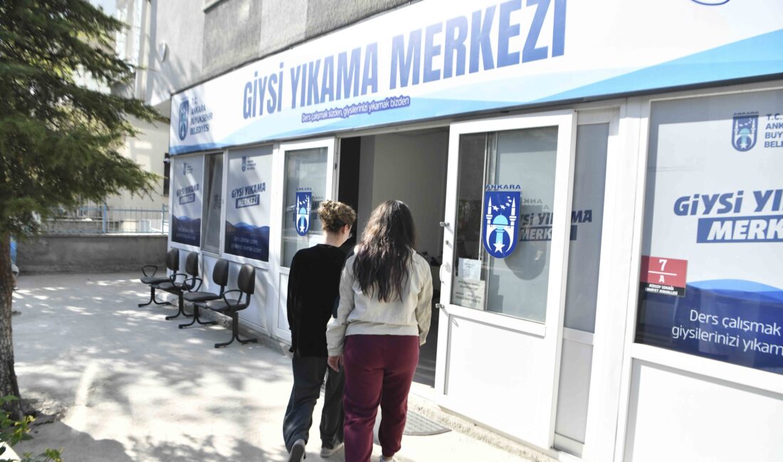 ABB’nin Giysi Yıkama Merkezleri Başkentli Öğrencileri Bekliyor ABB’nin Giysi Yıkama Merkezleri Başkentli Öğrencileri Bekliyor Ankara Büyükşehir Belediyesi,