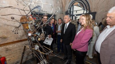 Konak Belediyesi’nin restore ettiği tarihi Kıllıoğlu Hamamı, ‘Boşluk – Aralık