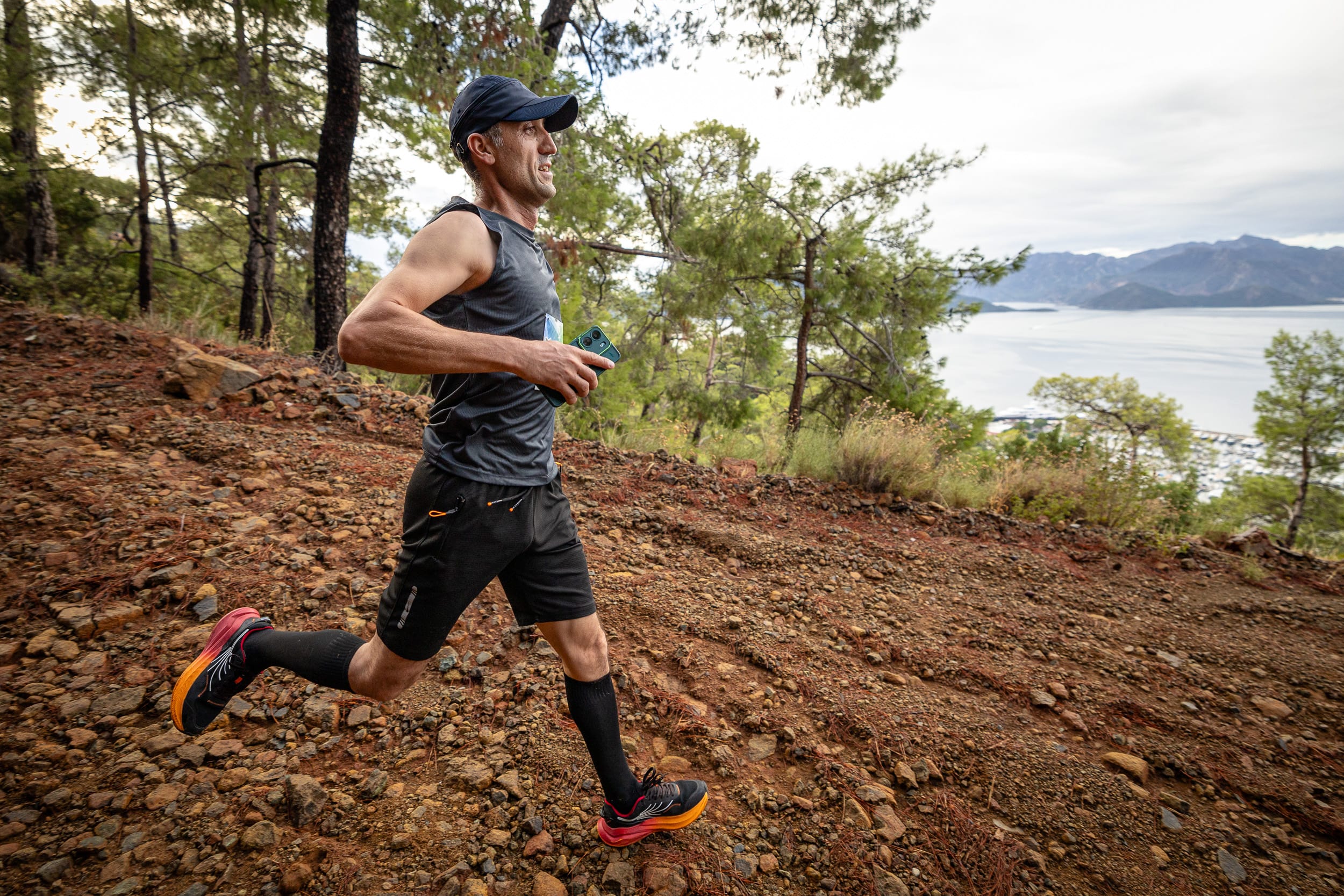 Marmaris, bu hafta sonu ikinci kez düzenlenen Marmaris Ultra Trail