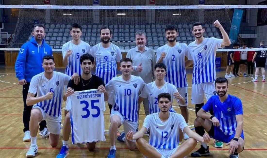 Üst üste aldığı galibiyetlerle dikkatleri üzerine çeken Karacabey Belediyespor Erkek