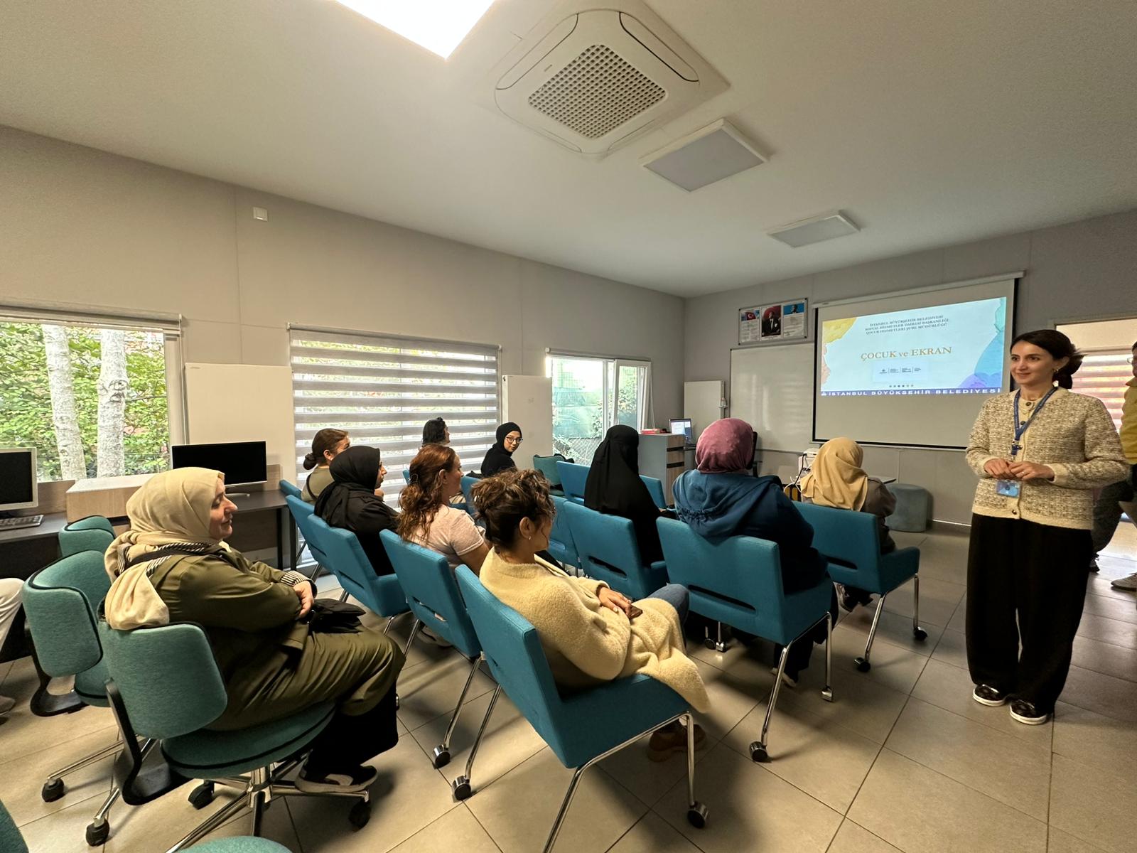 Sarıyer Belediyesi iş birliğiyle, Pınar Mahallesi SAGEM Şubesi’nde düzenlenen “Çocuk