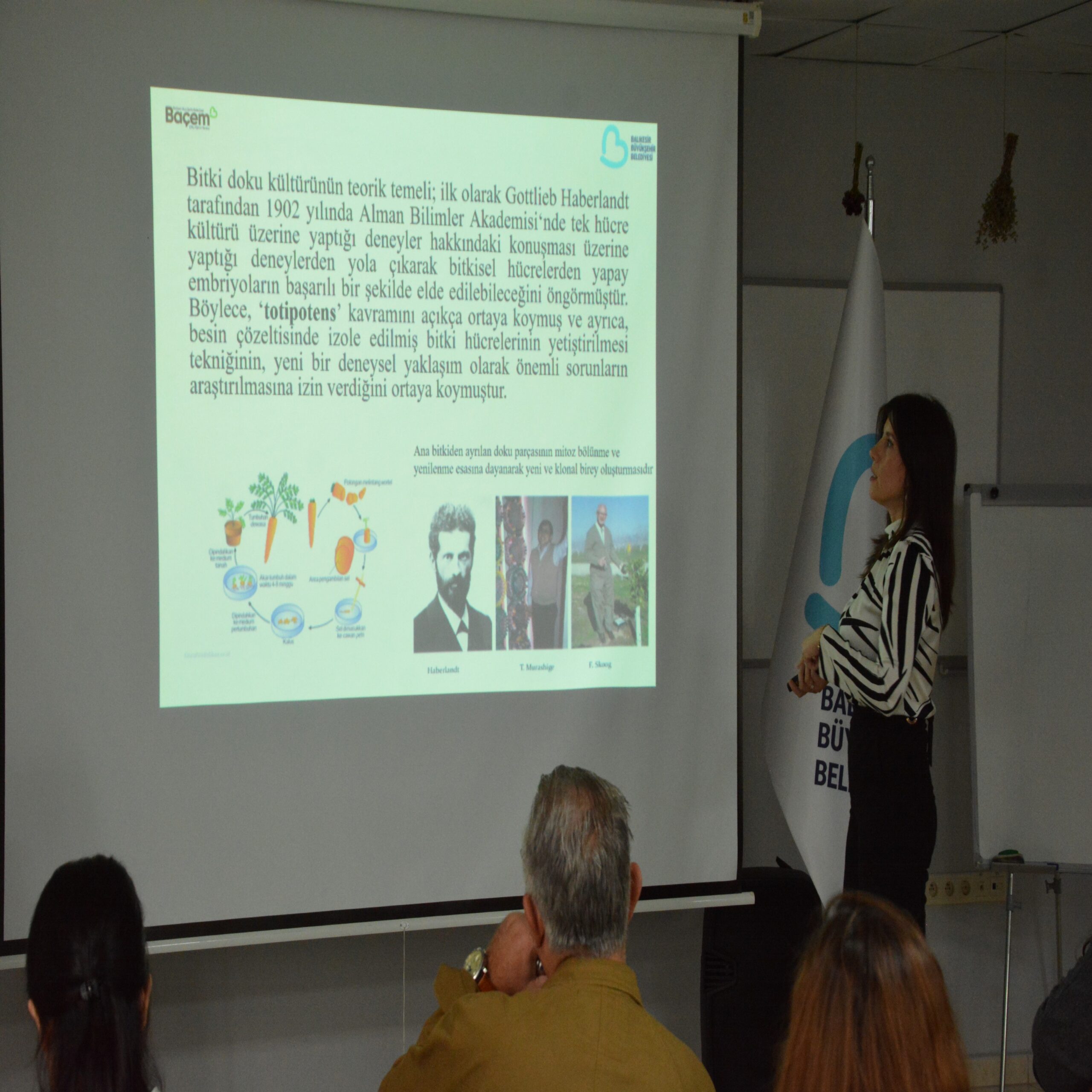 BAÇEM’de V. Bitki Doku Kültürü Kursu Tamamlandı Balıkesir Büyükşehir Belediyesi