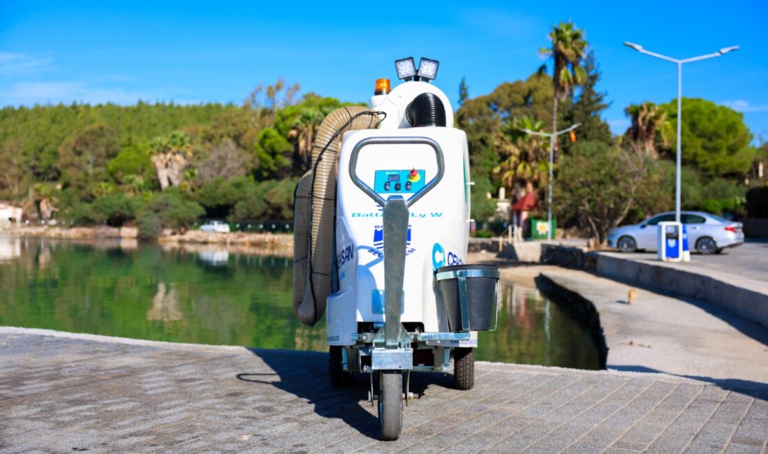 Yeni Nesil Elektrikli Yol Süpürme Araçları Bodrum Sokaklarında Yeni Nesil Elektrikli Yol Süpürme Araçları Bodrum Sokaklarında Bodrum Belediyesi,