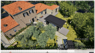 Bornova Belediyesi, Girit göçmeni Nigar Balın tarafından bağışlanan Kazım Dirik