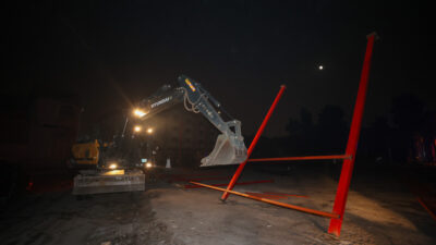 Buca Belediyesi’nden Hazine Arazisinde Kaçak Yapıya Gece Operasyonu Buca Belediyesi,