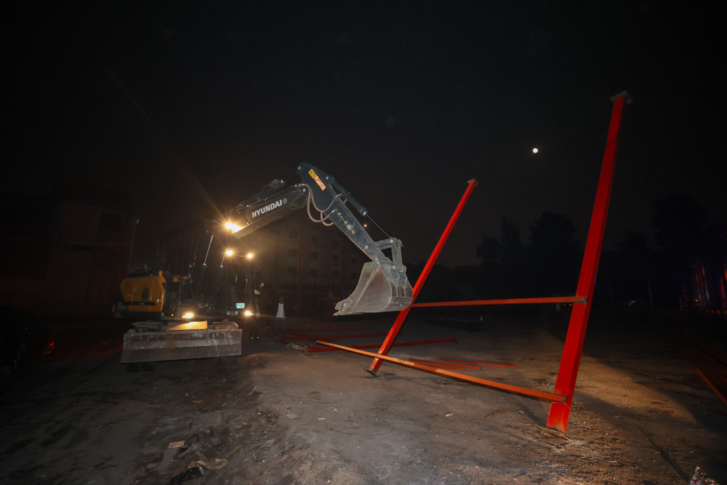 Buca Belediyesi’nden Hazine Arazisinde Kaçak Yapıya Gece Operasyonu Buca Belediyesi,