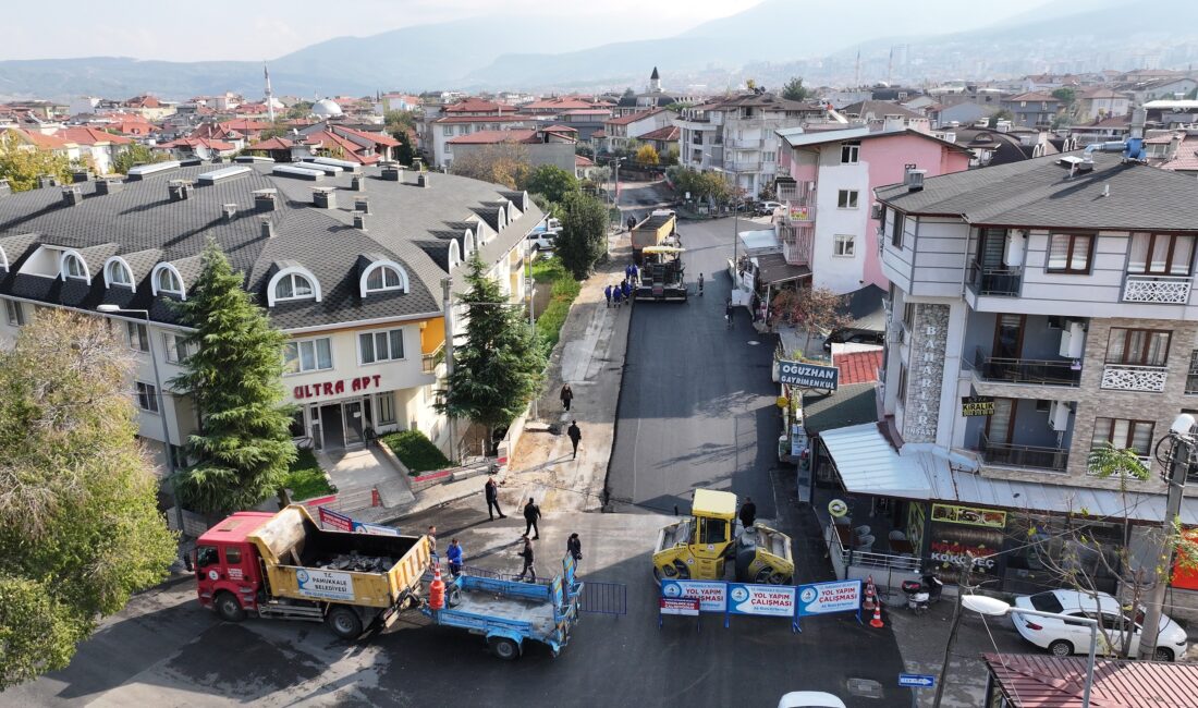 Pamukkale Belediyesi’nden Yol Yenileme Atağı: Sıra Kılıçarslan Caddesi’nde Pamukkale Belediyesi,
