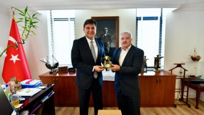 MAYBİR Başkanı Yılmaz Kaya’dan Fethiye Belediye Başkanı Alim Karaca’ya Ziyaret