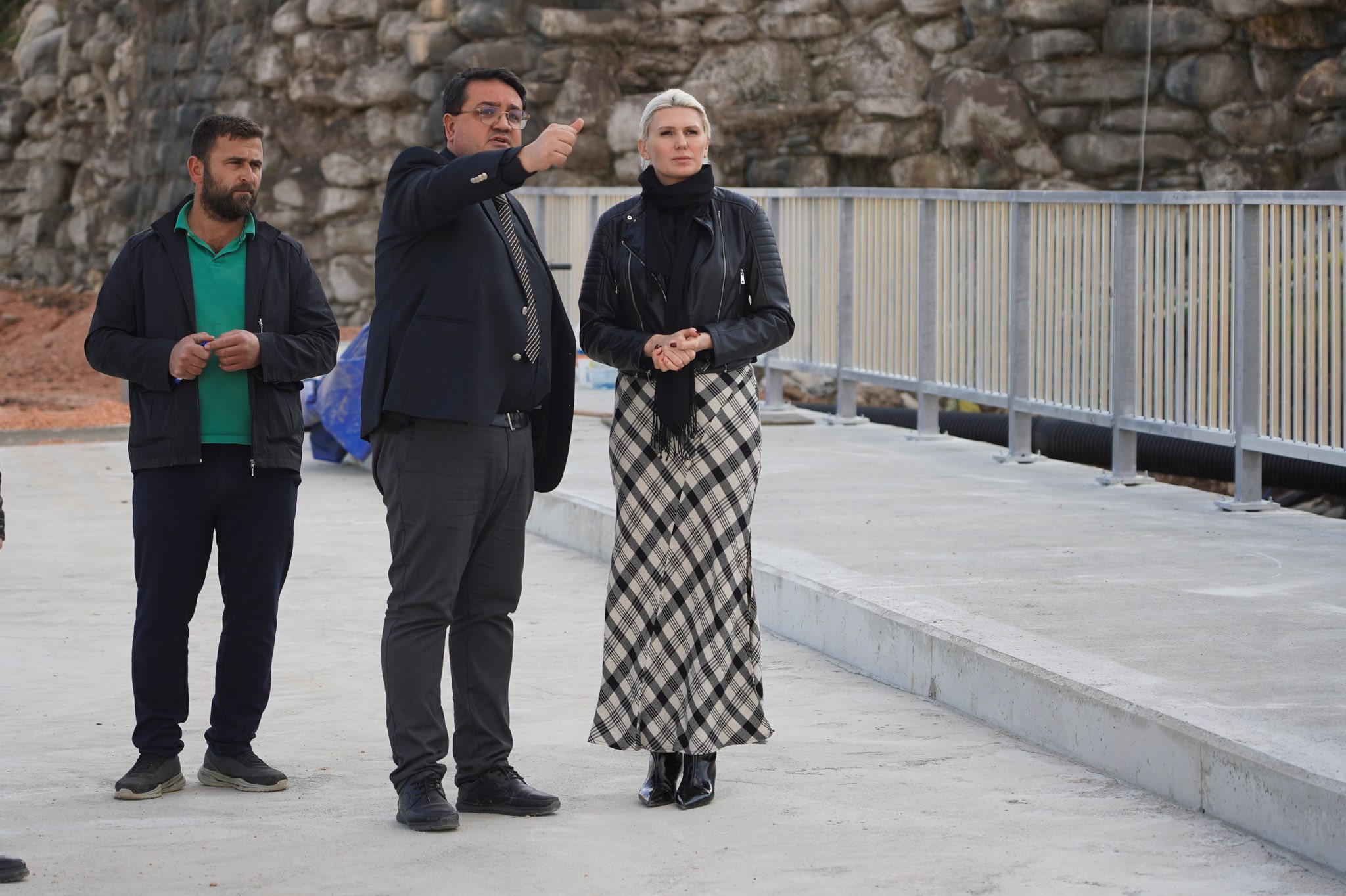 Melek Mızrak Subaşı Hamsu Köprüsü’ndeki Çalışmaları Yerinde İnceledi Bilecick Belediye