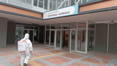 Bayrampaşa’da Okullar Dezenfekte Ediliyor Bayrampaşa Belediyesi, ilçedeki toplam 47 okulu