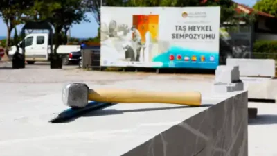 Bu yıl 20. kez düzenlenen Alanya Uluslararası Taş Heykel Sempozyumu’nun