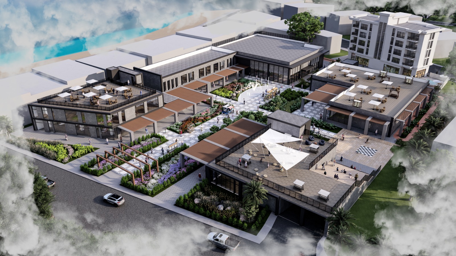 Kuşadası’nın Vizyon Projesi Hızla Yükseliyor Kuşadası Belediyesi tarafından kentin kültür, sanat ve spor faaliyetlerini