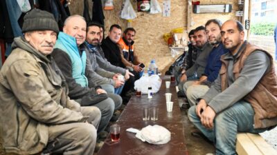 Silivri Belediye Başkanı Bora Balcıoğlu, sabahın erken saatlerinde, ilçenin ilk