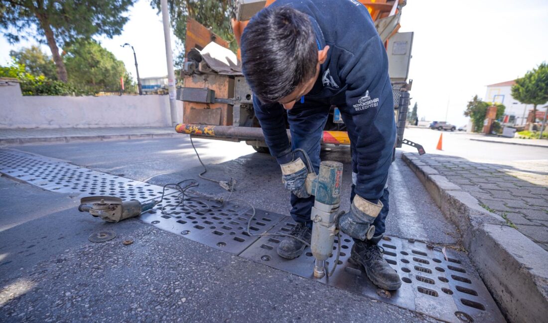 İZSU, kış yağışları öncesi İzmir genelinde 12 ilçede binlerce yağmur