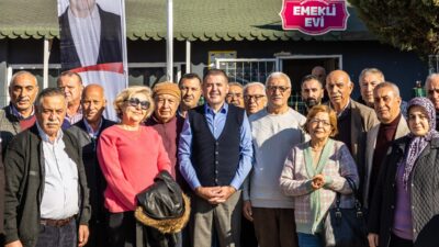 Mezitli Belediye Başkanı Ahmet Serkan Tuncer, Menderes Mahallesi Emekli Evi’ni