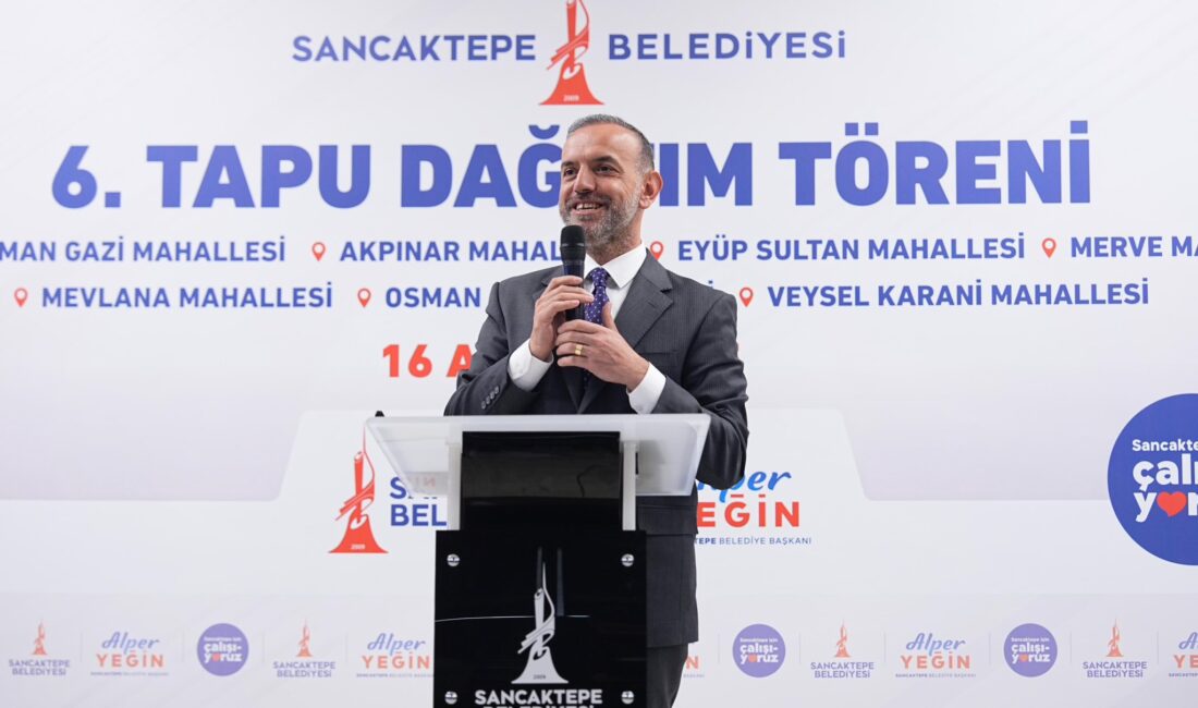 Sancaktepe Belediyesi, uzun yıllardır devam eden tapu sorunlarını çözüme kavuşturmaya