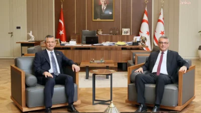CHP lideri Özgür Özel, Kuzey Kıbrıs Türk Cumhuriyeti Cumhurbaşkanı Tufan
