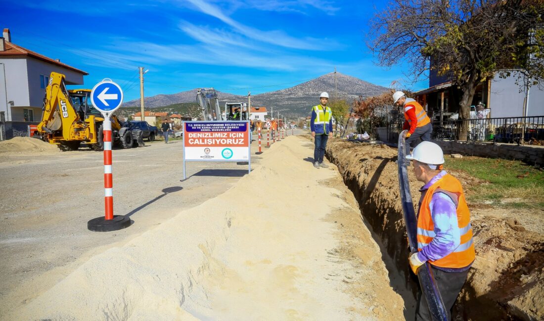 Denizli Büyükşehir’den Tavas Kızılca’ya 45,3 milyon TL’lik yatırım DESKİ ekipleri, Kızılca’da köklü bir altyapı dönüşümü başlatacak Kentte yaşayan