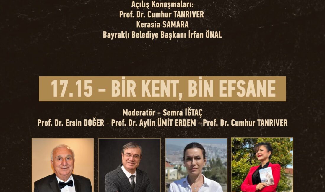BAYRAKLI, HOMEROS’UN İZİNDE SANAT VE EDEBİYATLA BULUŞUYOR 4. Uluslararası Bayraklı Homeros Sanat ve Edebiyat Festivali Başlıyor Bayraklı