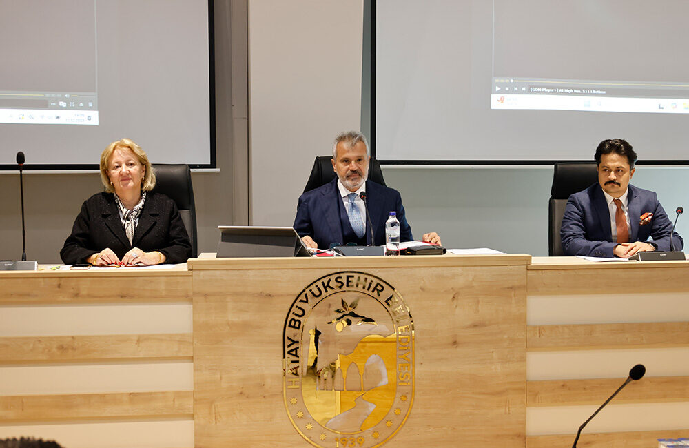 Hatay Büyükşehir Belediyesi (HBB), Aralık Ayı Olağan Meclis Toplantısı, Büyükşehir