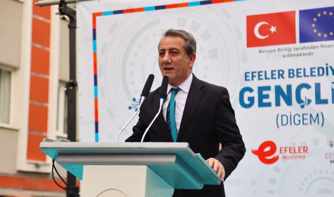 EFELER DİGEM AÇILDI Efeler Belediye Başkanı Anıl Yetişkin, gençlerin dijital