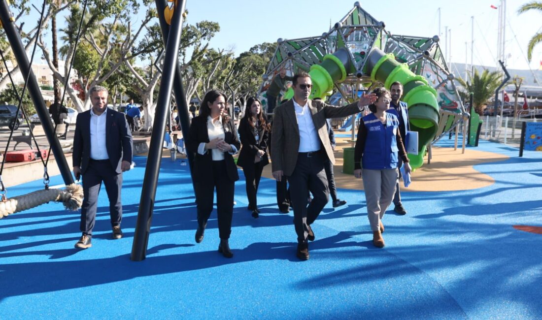 Muğla Büyükşehir Belediyesi Bodrum’da gerçekleştirdiği yatırım kapsamında engelli bireylerin erişimine