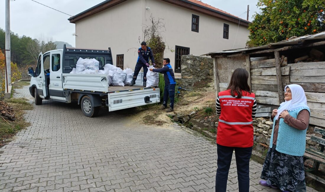 Muğla Büyükşehir Belediyesi park, mezarlık gibi alanlarda gerçekleştirdiği budama, temizlik