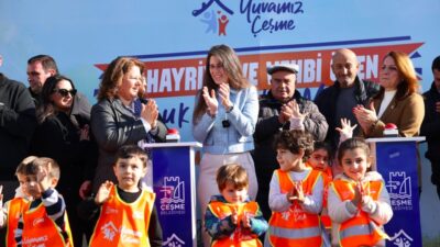 Başkan Denizli: “Daha ikinci yılımızı tamamlamadan, Çeşme’mize üçüncü çocuk etkinlik