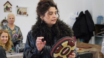 Etimesgut Belediye Başkan Yardımcısı Ebru Keyvan ile değerli sanatçı, yönetmen