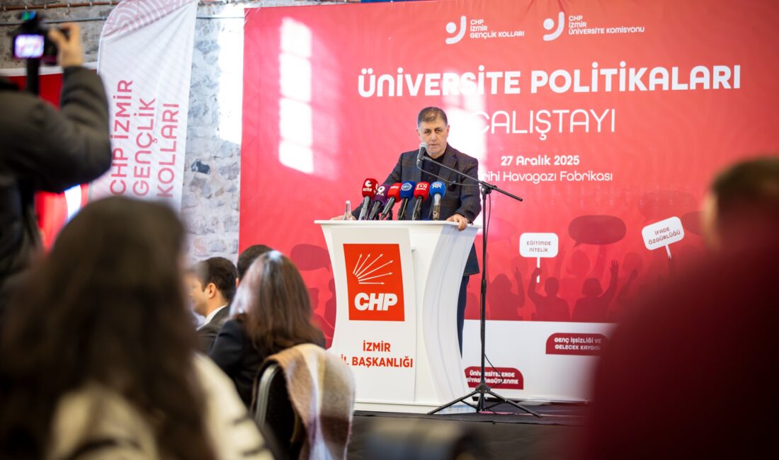 İzmir Büyükşehir Belediye Başkanı Dr. Cemil Tugay, CHP İzmir İl