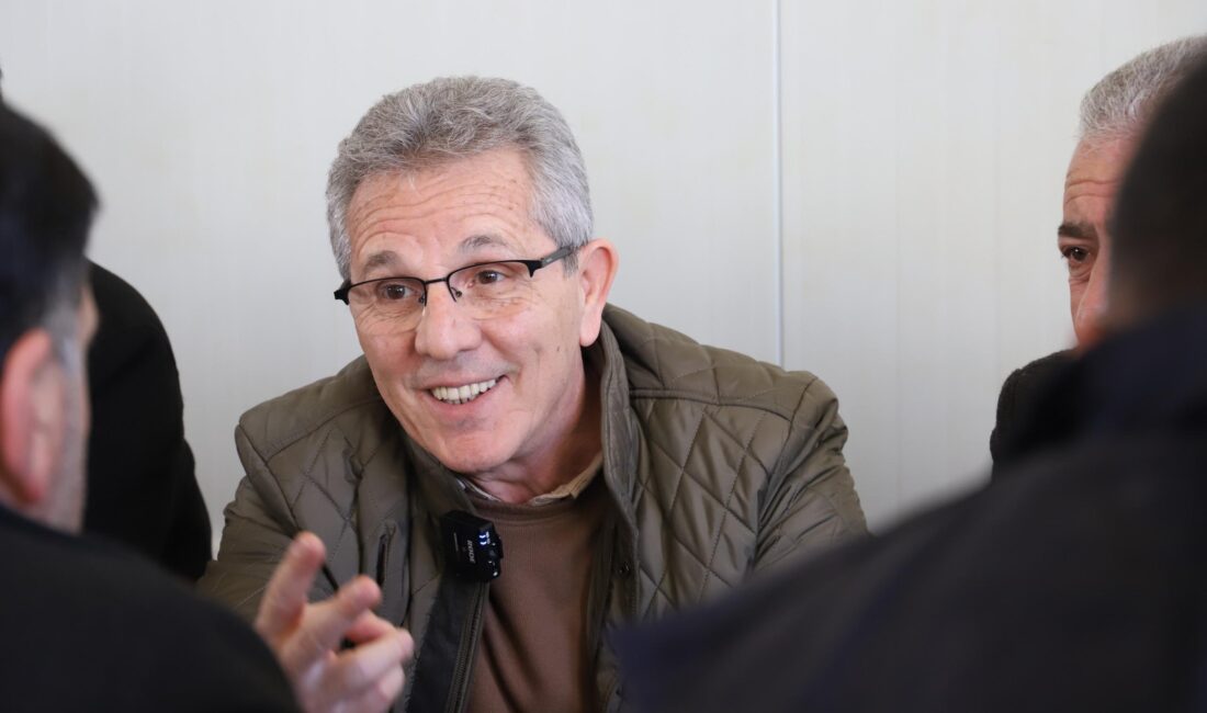 Nazilli Belediye Başkanı Dr. Ertuğrul Tetik, Halk Buluşmaları programı kapsamında