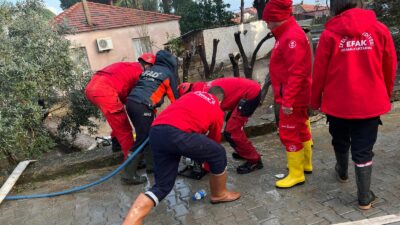 EFAK EKİPLERİ BÖLGEYE SEVK EDİLDİ