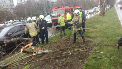 İstanbul genelinde Orta Akdeniz üzerinden gelen yağışlı hava ile Balkanlar