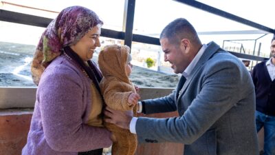 YAYLALARDA HİZMET KONUŞULDU, BAŞKAN TUNCER MAHALLE MAHALLE SAHADA