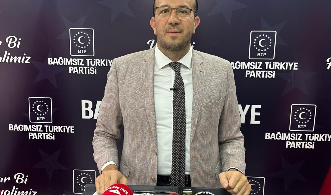 Bağımsız Türkiye Partisi (BTP) Genel Başkanı Hüseyin Baş Nusaybin sınırında