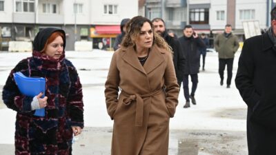 Tekirdağ Büyükşehir Belediye Başkanı Dr. Candan Yüceer, Çorlu’da yapımı devam