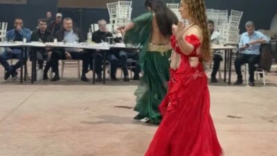  asker eğlencesi İncirliovada bir düğün salonunda yapılıyor