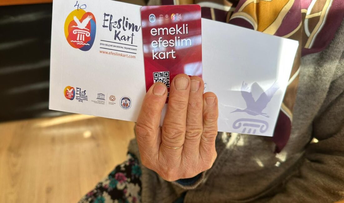 EFESLİM KART EMEKLİLERİN YANINDA OLMAYA DEVAM EDİYOR EMEKLİYE NEFES ALDIRAN DESTEK: EFESLİM KART EMEKLİLERİN YANINDA OLMAYA DEVAM
